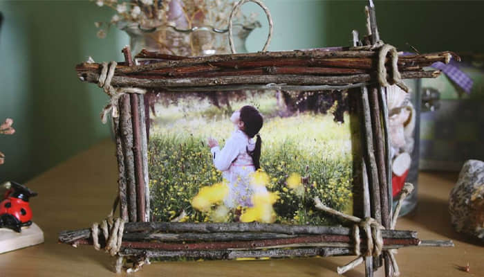 Wooden Photo Frame DIY Tutorial